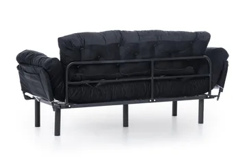 Mezonzo 3-Pers. Sovesofa - Sort - Møbler - Sofaer - Sovesofaer