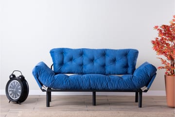 Mezonzo 3-Pers. Sovesofa - Blå - Møbler - Sofaer - Sovesofaer