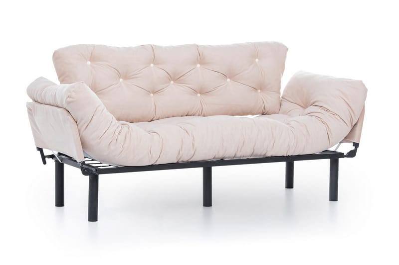 Mezonzo 3-Pers. Sovesofa - Beige - Møbler - Sofaer - Sovesofaer