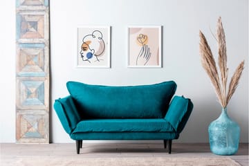 Mezonzo 3-Pers. Sovesofa - Grøn - Møbler - Sofaer - Sovesofaer