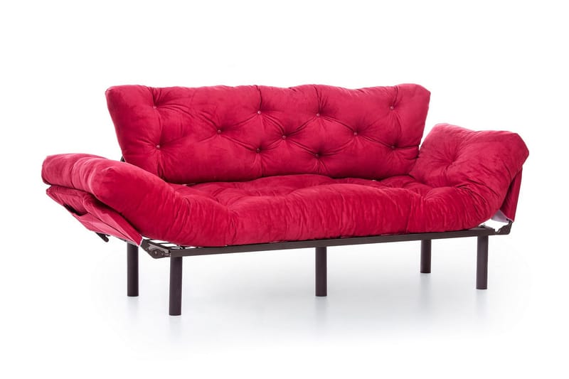 Mezonzo 3-Pers. Sovesofa - Rød - Møbler - Sofaer - Sovesofaer