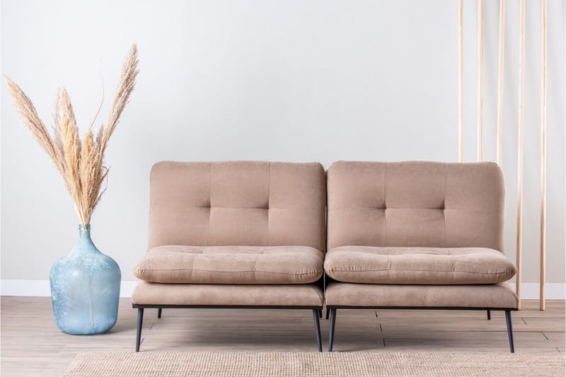 Mezonzo 3-Pers. Sovesofa - Brun - Møbler - Sofaer - Sovesofaer