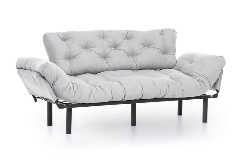 Mezonzo 3-Pers. Sovesofa - Grå - Møbler - Sofaer - Sovesofaer