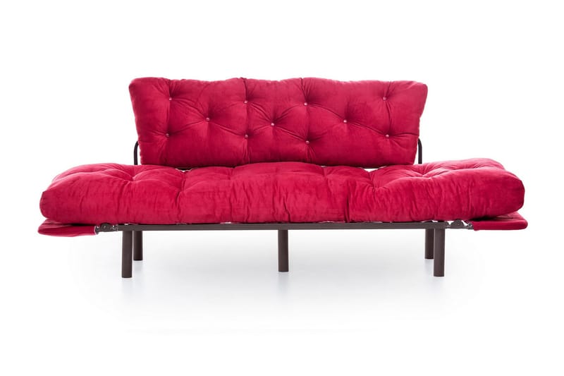 Mezonzo 3-Pers. Sovesofa - Rød - Møbler - Sofaer - Sovesofaer