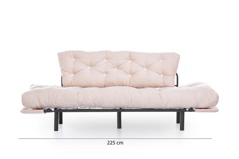 Mezonzo 3-Pers. Sovesofa - Beige - Møbler - Sofaer - Sovesofaer