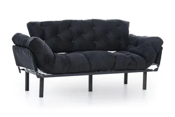 Mezonzo 3-Pers. Sovesofa - Sort - Møbler - Sofaer - Sovesofaer