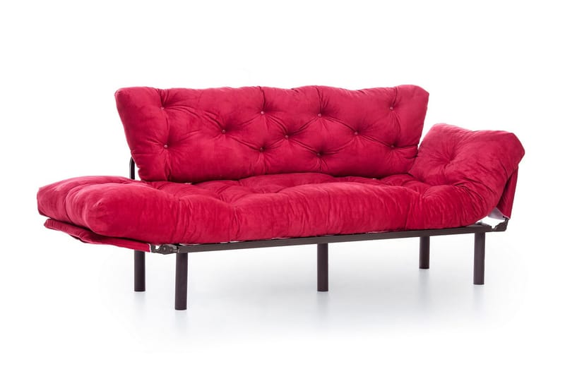 Mezonzo 3-Pers. Sovesofa - Rød - Møbler - Sofaer - Sovesofaer