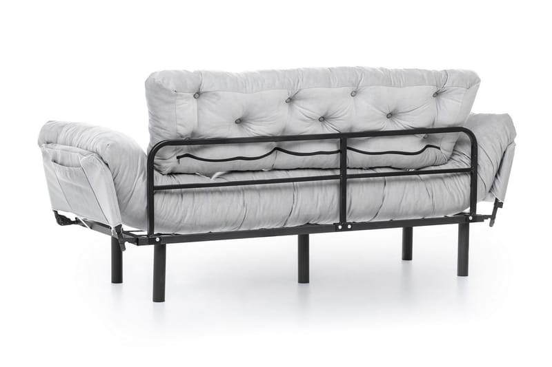 Mezonzo 3-Pers. Sovesofa - Grå - Møbler - Sofaer - Sovesofaer