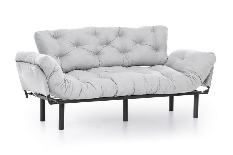 Mezonzo 3-Pers. Sovesofa - Grå - Møbler - Sofaer - Sovesofaer