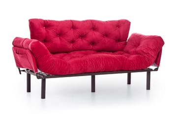 Mezonzo 3-Pers. Sovesofa - Rød - Møbler - Sofaer - Sovesofaer