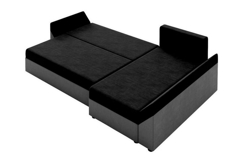 Midfeld 3-sits Hörnbäddsoffa Brown - Møbler - Sofaer - Sovesofaer