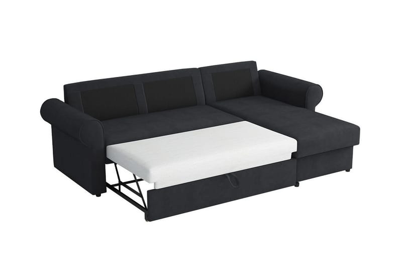 Midfeld 3-sits Hörnbäddsoffa Dark Turquoise - Møbler - Sofaer - Sovesofaer