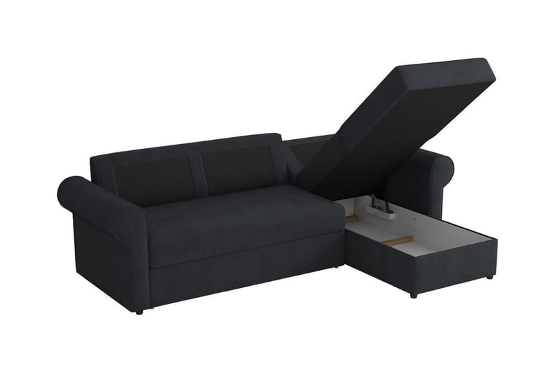 Midfeld 3-sits Hörnbäddsoffa Light grey/Dark grey - Møbler - Sofaer - Sovesofaer