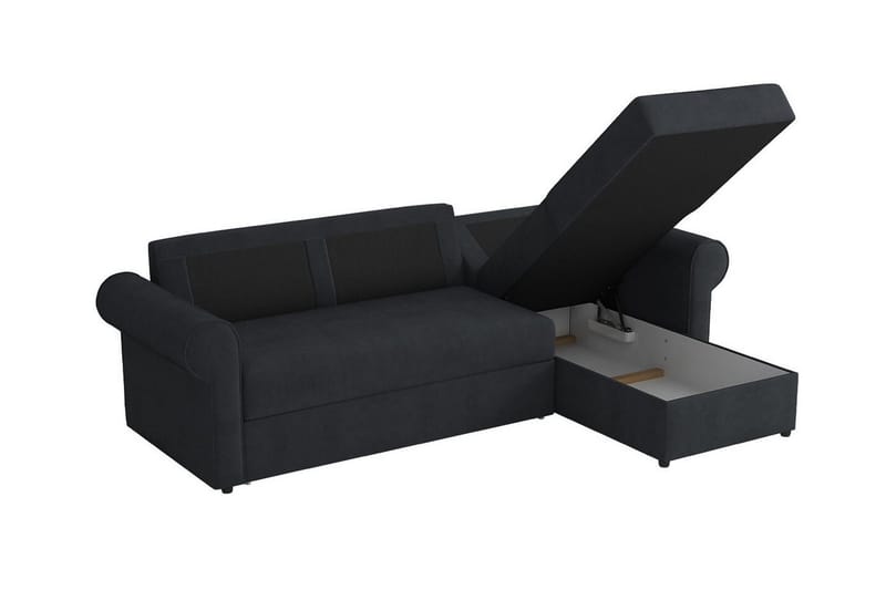 Midfeld 3-sits Hörnbäddsoffa NO_BRAND beige - Møbler - Sofaer - Sovesofaer