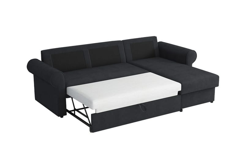 Midfeld 3-sits Hörnbäddsoffa NO_BRAND Dark blue - Møbler - Sofaer - Sovesofaer