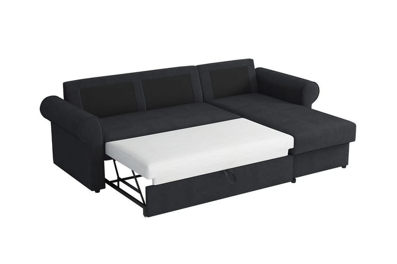 Midfeld 3-sits Hörnbäddsoffa NO_BRAND Mustard yellow - Møbler - Sofaer - Sovesofaer