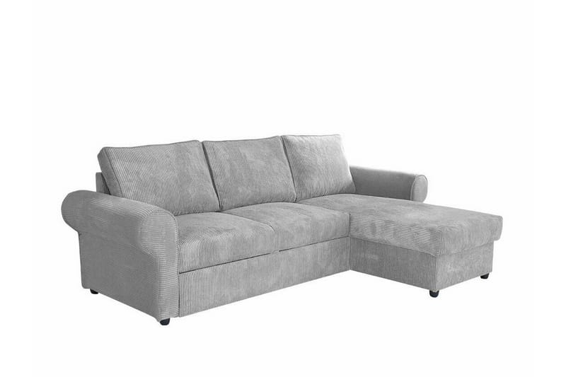 Midfeld 3-personers Hjørnesovesofa - Lysegrå/Mørkegrå - Møbler - Sofaer - Sovesofaer