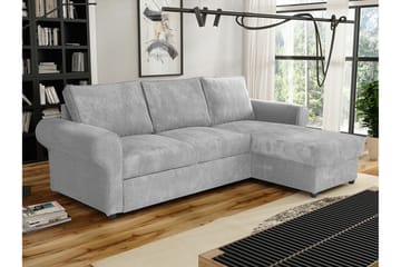 Midfeld 3-personers Hjørnesovesofa - Lysegrå/Mørkegrå - Møbler - Sofaer - Sovesofaer