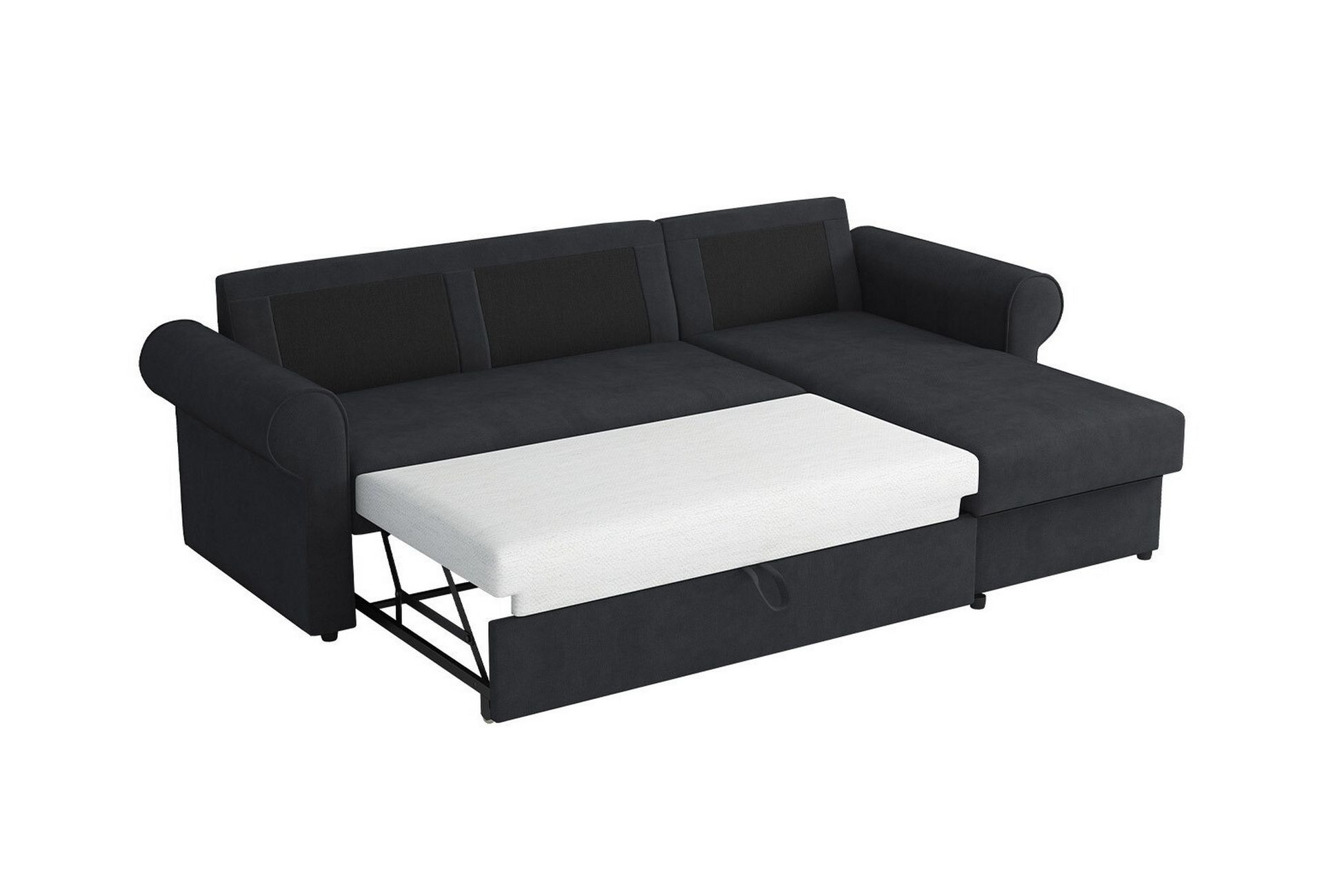 Midfeld 3-personers Hjørnesovesofa - Lysegrå/Mørkegrå - Møbler - Sofaer - Sovesofaer