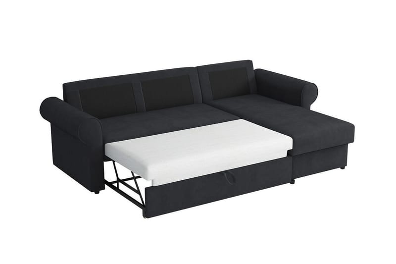 Midfeld 3-personers Hjørnesovesofa - Mørk Turkis - Møbler - Sofaer - Sovesofaer