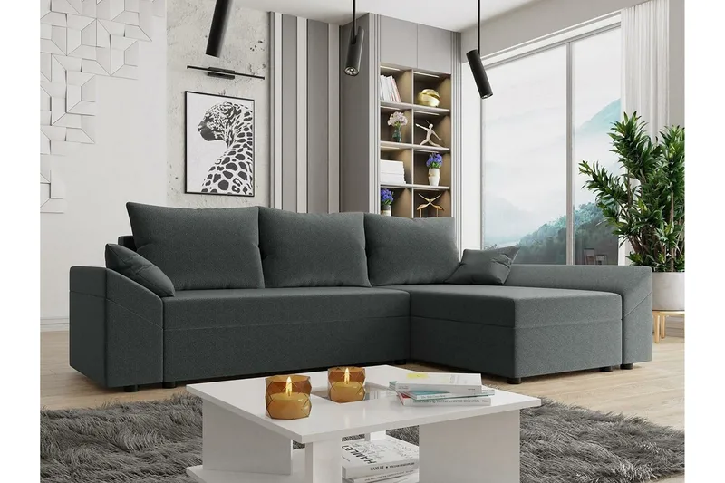 Midfeld 3-personers hjørnesovesofa - Møbler - Sofaer - Sovesofaer