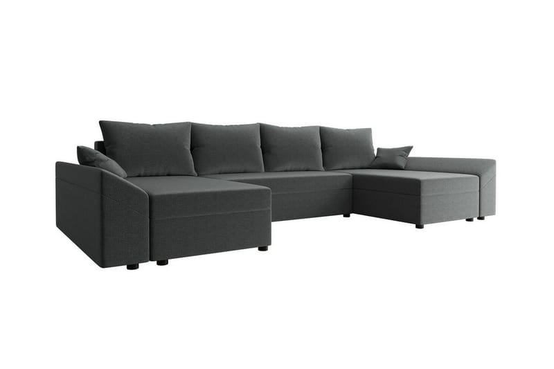 Midfeld 4-sits Hörnbäddsoffa Dark grey, undefined