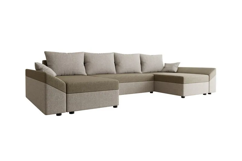 Midfeld 4-sits Hörnbäddsoffa NO_BRAND Beige/Light beige, undefined