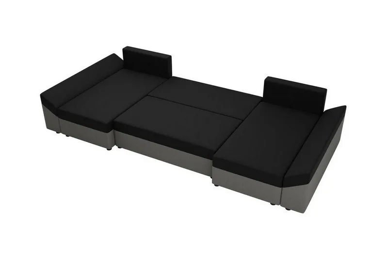 Midfeld 4-sits Hörnbäddsoffa NO_BRAND Dark yellow - Møbler - Sofaer - Sovesofaer
