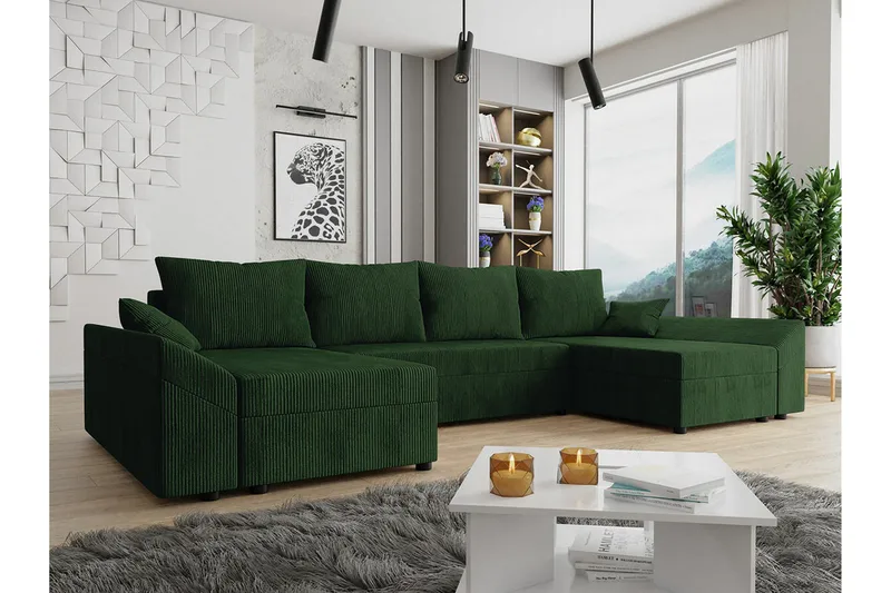 Midfeld 4-personers hjørnesovesofa - Møbler - Sofaer - Sovesofaer