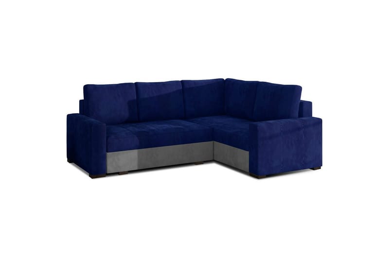 Modulsofa Eltap Corona 235x162x90 cm - Kronos 09, Paros 05, Mørkeblå, Lysegrå, Højre - Møbler - Sofaer - Sovesofaer