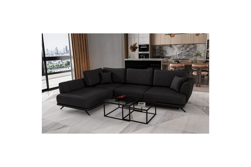 Modulsofa Eltap Larde 286x191x90 cm, Vero 10, Venstre