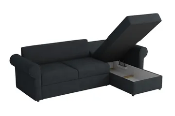 Monaco Hjørnesofa - Blå - Møbler - Sofaer - Sovesofaer