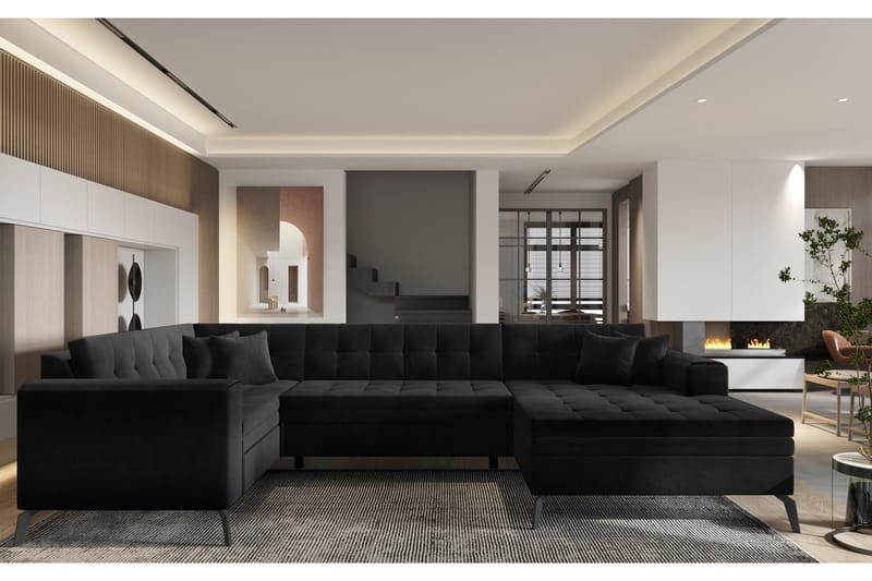 Montez Hjørnesofa med Chaiselong Højre, undefined