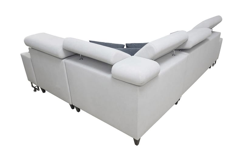 Morenia 3-pers. Hjørnesovesofa Venstre - Hvid - Møbler - Sofaer - Sovesofaer
