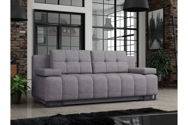 Morenia 3-pers. Sovesofa - Grå - Møbler - Sofaer - Sovesofaer