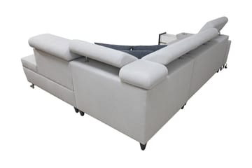 Morenia 3-pers. Hjørnesovesofa Højre - Lysegrå - Møbler - Sofaer - Sovesofaer