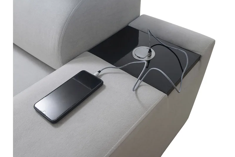 Morenia 3-pers. Hjørnesovesofa Højre - Sort - Møbler - Sofaer - Sovesofaer