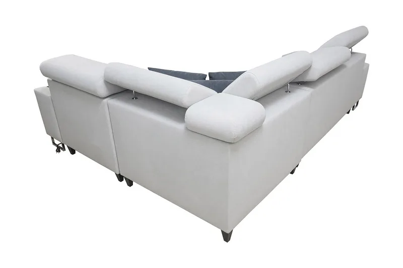 Morenia 3-pers. Hjørnesovesofa Venstre - Hvid - Møbler - Sofaer - Sovesofaer