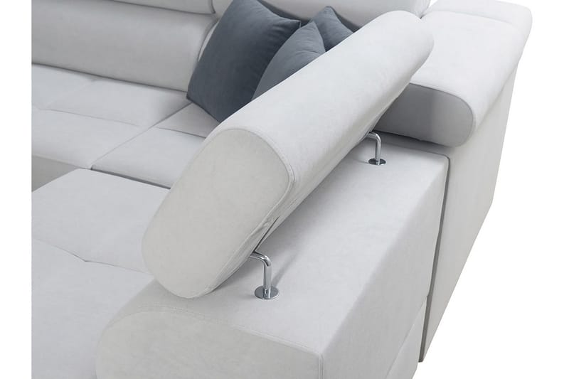 Morenia 4-pers. Hjørnesovesofa Højre - Hvid - Møbler - Sofaer - Sovesofaer