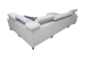 Morenia 4-pers. Hjørnesovesofa Højre - Hvid - Møbler - Sofaer - Sovesofaer