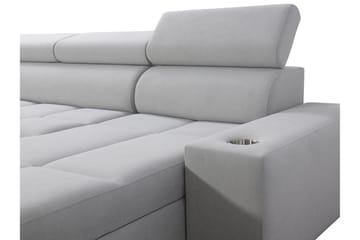 Morenia 4-pers. Hjørnesovesofa Højre - Hvid - Møbler - Sofaer - Sovesofaer