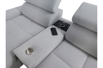 Morenia 4-pers. Hjørnesovesofa Højre - Lysegrå - Møbler - Sofaer - Sovesofaer