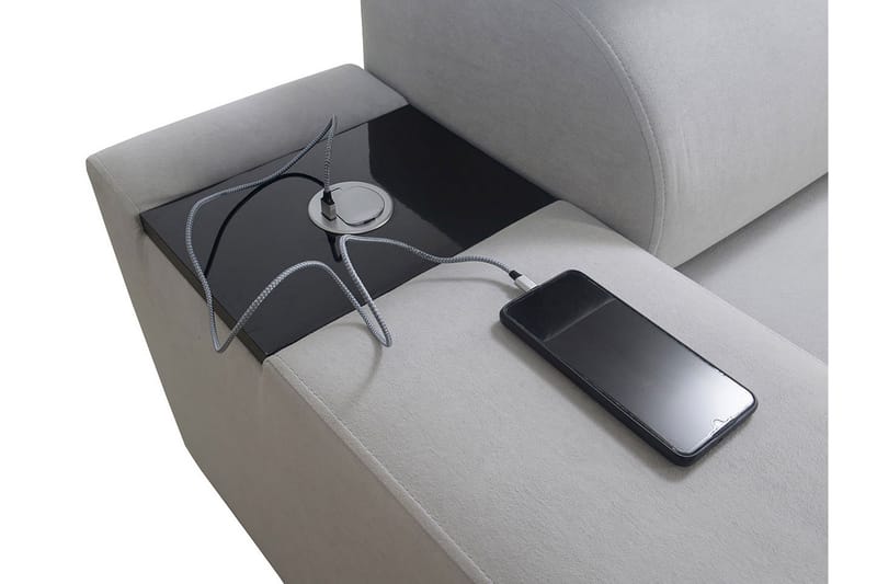 Morenia 4-pers. Hjørnesovesofa Højre - Hvid - Møbler - Sofaer - Sovesofaer