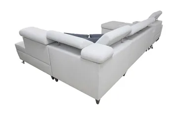 Morenia 4-pers. Hjørnesovesofa Venstre - Blå - Møbler - Sofaer - Sovesofaer