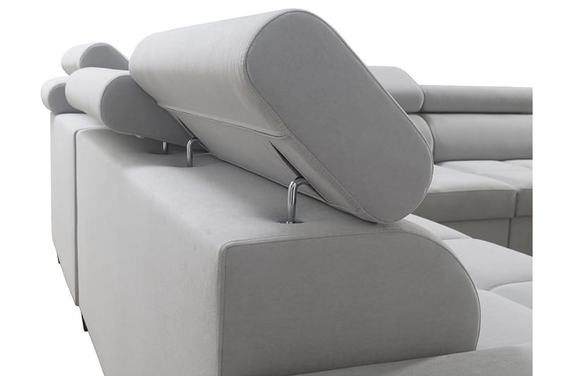 Morenia 4-pers. Hjørnesovesofa Højre - Hvid - Møbler - Sofaer - Sovesofaer