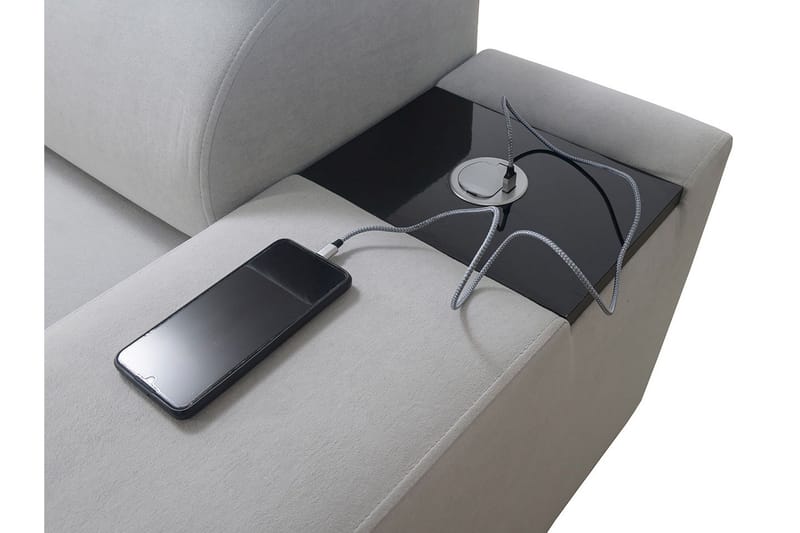 Morenia 4-pers. Hjørnesovesofa Højre - Sort - Møbler - Sofaer - Sovesofaer