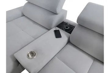 Morenia 4-pers. Hjørnesovesofa Højre - Lyserød - Møbler - Sofaer - Sovesofaer