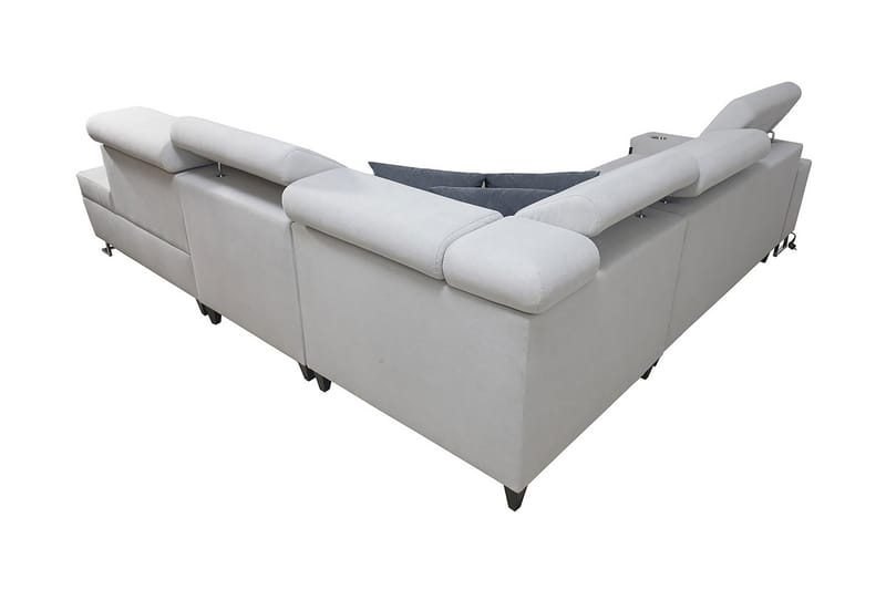 Morenia Sovesofa m. Chaiselong L-formet - Sovesofaer - Velour sofaer