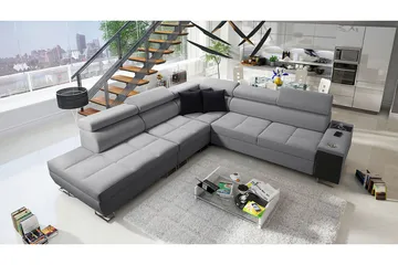 Morenia Sovesofa m. Chaiselong L-formet - Møbler - Sofaer - Sovesofaer
