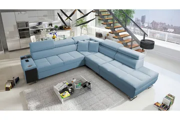 Morenia Sovesofa m. Chaiselong L-formet - Møbler - Sofaer - Sovesofaer